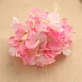 Roze kunstmatige hortensia bloemkop voor bruiloft decoratie en speciale evenementen - Licht/Donkerroze