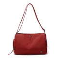 Red waterproof sports bag for gym and swimming with dry wet separation - Grapefruit Red