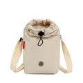 Bolso bandolera beige versátil con cordón para teléfono y botella de agua con correa - Blanco Roto