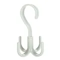 Light green rotating four-claw hanger organizer for bags and scarves in closet storage - Pale Green