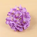 Elegante paarse fluwelen hortensia bloemkop voor bruiloftsdecoraties en scène-indelingen - Paars