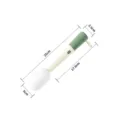 Microphone shaped long handle cleaning brush for cups in green color - Microphone Shape / 1 Piece / Green