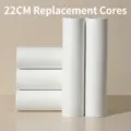 5-pack 22cm lint roller refill cores, 275 sheets total for clothing maintenance - Refill Pack / 22cm Refill (5 Pcs/Pack 275 Tears) / White
