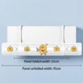 Deflector de aire acondicionado ajustable con patrón de pato lindo, de 55 a 95 cm - 55-95cm Paquete / Estilo De Patito