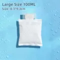 Large 100ml reusable instant cold pack for sport and outdoor cooling, size 8.3x9.3cm - Small Ice Pack / 100ml Pack