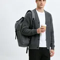 Fashionable dark grey large capacity sporty backpack for men and women lifestyle - One Size / Gray