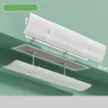Deflector telescópico ajustable para aire acondicionado central, anti-soplo directo, blanco - Deflector de Aire Acondicionado Central Grande