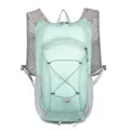 Lightweight mint green outdoor hiking backpack with breathable mesh straps for travel - One Size / Mint Green