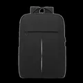 Eleganter schwarzer Business-Laptop-Rucksack mit großer Kapazität für Reisen und Alltag - Einheitsgröße / Schwarz