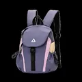 Farbblock-Outdoor-Camping-Rucksack für Damen, wasserabweisendes und leichtes Design - Einheitsgröße / Lila