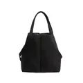 Versatile large black crossbody cup sleeve bag with dual slots for daily commuting use - One Size / Black