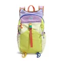 Vibrant multi-colored dopamine style outdoor hiking backpack with large capacity for travel - One Size / Fruit Green