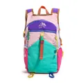 Large capacity multi-color outdoor hiking backpack with unique mountain logo design - One Size / Turquoise