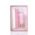 Pink vintage sealing wax stamp gift set with wax sticks and wooden handle - 070 Series Pink Jade Set