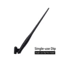Professional black resin oblique dip pen holder for calligraphy and artistic English writing - Single-Use Holder (SP079)