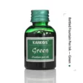 KARKOS πράσινο μελάνι για στυλό σε μπουκάλι 30ml για ομαλή γραφή και καλλιγραφία - Σειρά μελανιών / Στρογγυλό μπουκάλι 30ml 004 πράσινο (μελάνι)