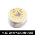 Vintage style white ceramic wax seal melting furnace tool for retro handicraft stamp hobby - Melting Furnace (AS303) / Furnace Only / White