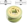 Horno de fusión de sellos de cera de madera verde claro para perlas y sellos de cera - Horno para Cera (AS-303) / Verde claro