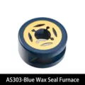 Blue vintage solid wood wax seal melting furnace warmer for decorative craft stamps - AS303 Wax Seal Warmer - Blue