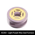 Vintage light purple macaron color wax seal melting furnace AS303 for DIY craft - AS303 Light Purple Wax Seal Furnace
