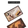 Vintage Schreibfeder-Set in Weiß mit Kalligrafie-Spitzen, Siegellack und Tintenfass - Weißer Stil (SP193000)