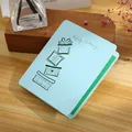 Light blue creative birthday greeting card with elegant hollow gift box illustrations - Gift Card (GA150) / Sky Blue