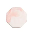 Molde de lacre octogonal con textura de mármol rosa para sellos de cera decorativos DIY - Almohadilla de Mármol-Rosa Octágono