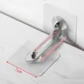 Adjustable punch-free furniture anti-tip bracket with 5.5cm max adjustable distance - Set of 2 / Large (7cm)