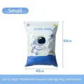 Small vacuum compression storage bag for clothes with astronaut design, 40x60cm - 40*60cm / Astronaut Style Small