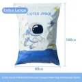 Extra large astronaut themed vacuum storage bag, 80x100cm size variant for bedding - 80*100cm / Astronaut Style Extra Large