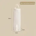 Hanging mesh storage bag for socks and underwear, dimensions 39x11cm, cream white finish. - Single Holder