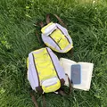Leichter lindgrüner und lavendelfarbener Wanderrucksack für Outdoor-Sport und Reisen - L / Gelb