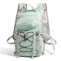Lightweight mint green hiking backpack for outdoor sports and travel - Light Blue