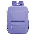 Zaino da viaggio viola capiente con spallacci traspiranti per affari e uso laptop - Taglia unica / Viola