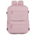 Zaino per laptop da viaggio rosa di grande capacità ideale per affari e imbarco - Taglia unica / Rosa
