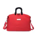 Borsa sportiva rossa di grande capacità per viaggi e nuoto con separazione a secco - Taglia unica / Rosso