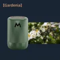 Premium groene solide auto-aromatherapie diffuser met een langdurige gardenia geur - Gardenia