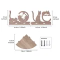 Wooden cat wall shelf set with corner board in paulownia wood color for home decor. - Paulownia Wood Color