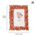 Elegant vintage bronze rose relief resin photo frame size M for 4x6 inch pictures - Antique Rose Gold - Rose Paper (Size M) / 4*6