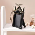 Vintage black and gold embossed French style picture frame for desktop display decor - 6.5x9.5cm