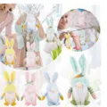 Easter bunny ear gnome plush dolls set in assorted pastel colors for festive home decor - Easter Rabbit Hanging Style (G2-9/G2-5/G2-8/G2-10) / 4 Pieces