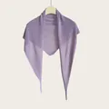 Eleganter lavendelfarbener Strickschal in Dreiecksform für Damen, leichtes Sommeraccessoire - 145cm / Taroviolett