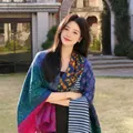 Summer thin multi-colored patterned shawl for sun protection and air-conditioned rooms - 180cm / West Yunnan Colorful Paisley