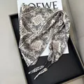 Luxury beige and black paisley patterned silk waist scarf for versatile styling - Beige with Black Paisley (Style-8)