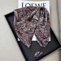 Elegant burgundy paisley print triangular waist scarf with decorative beaded tassels - Wine Red Paisley Pattern (Style-93)