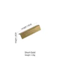 Gold Japanese hammered 304 stainless steel chopstick rest and spoon holder variant - Short Gold