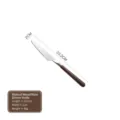Walnut wood handle stainless steel steak knife with 23.2cm length and 2cm width. - Dinner Knife