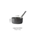 Vintage 304 stainless steel 100ml measuring cup with handle for coffee and baking - Large 100ml