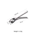 304 Edelstahl Anti-Verbrüh-Schüsselclip mit 18,5 cm Länge und 119 g Gewicht - Taishan-Clip / Silber