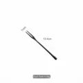 Matte black stainless steel fruit fork, 13.4cm length, sleek minimalist design - Fruit Fork